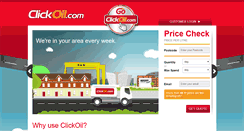 Desktop Screenshot of clickoil.com